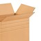 100 Pack Durable Multi Depth Corrugated Shipping Boxes for Mailing Moving and Storage 16 x 12 x 12 inch
